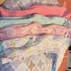 Baby girl onesies x4